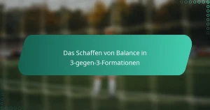 Das Schaffen von Balance in 3-gegen-3-Formationen
